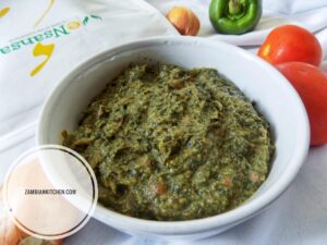 How to cook dry chibwabwa Zambian food