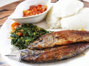 Buka Buka fish Zambian food