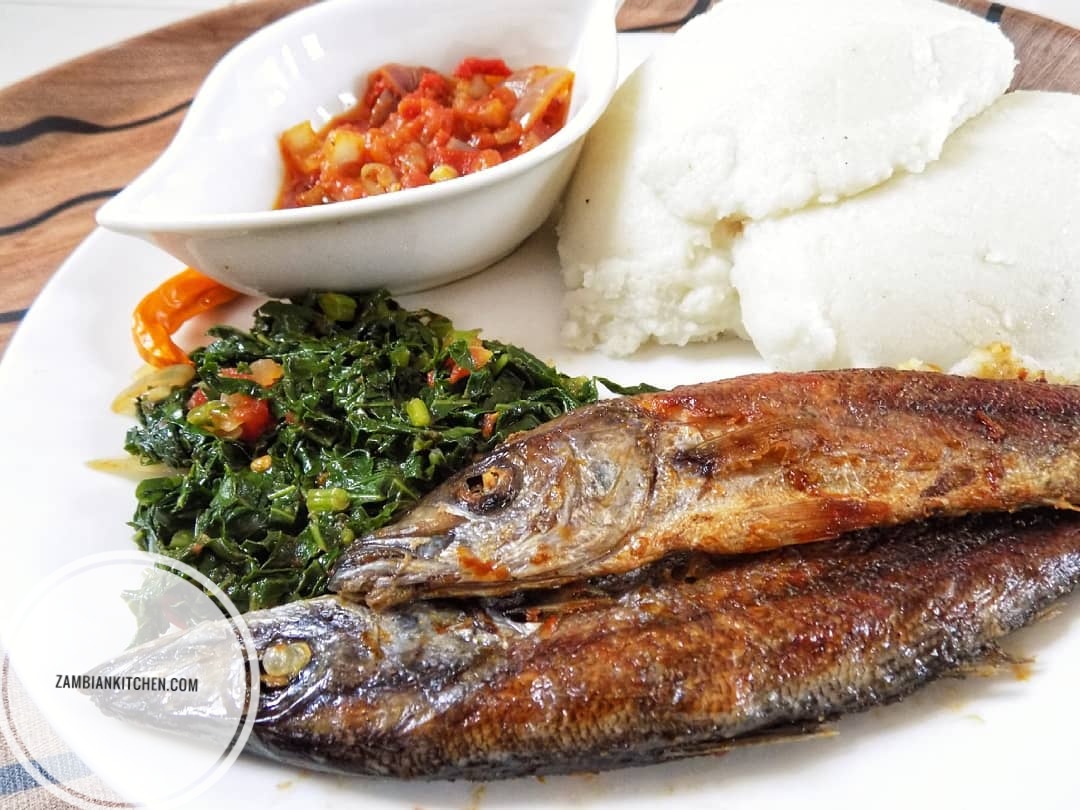 Buka Buka fish Zambian food
