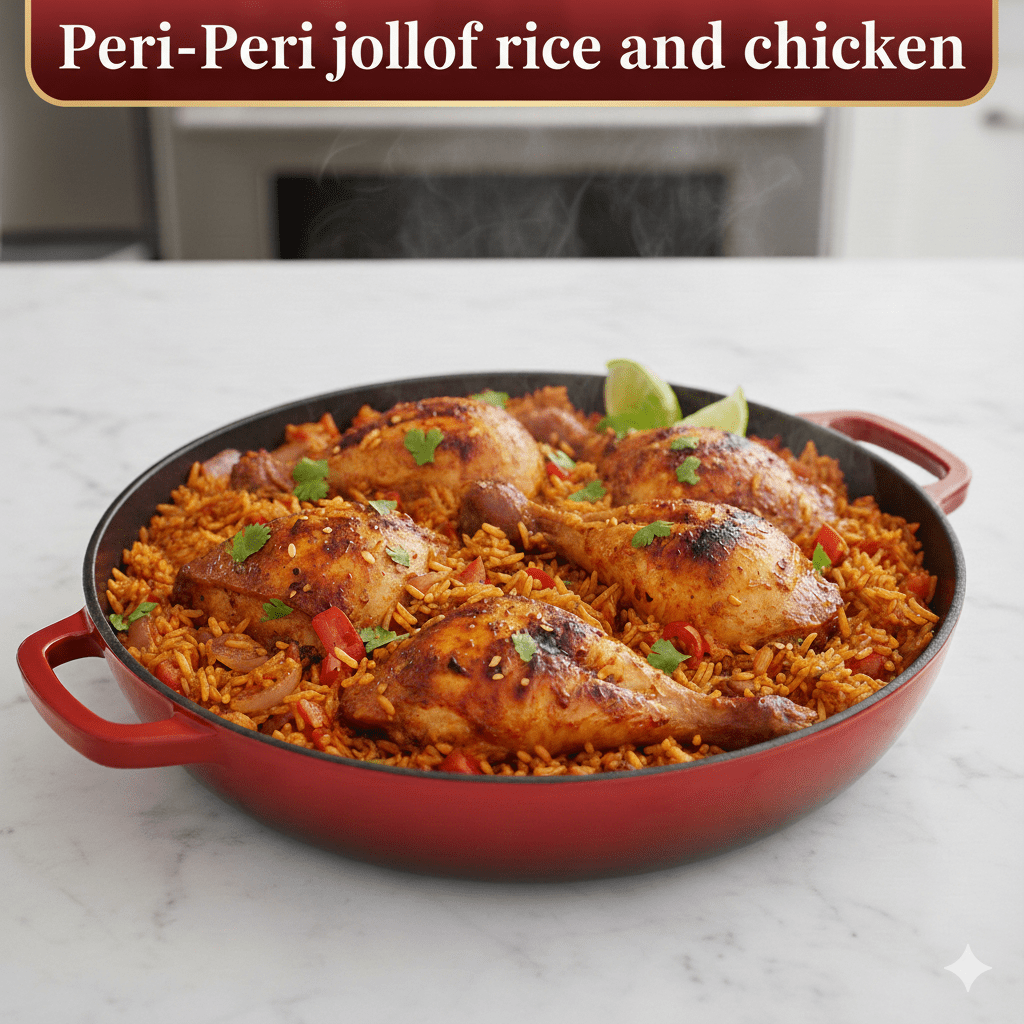 peri peri jollof rice